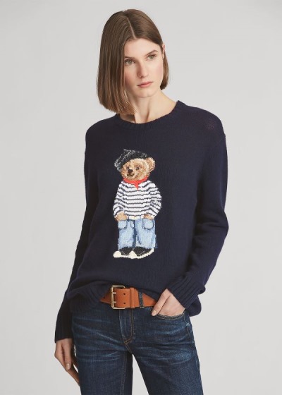 Suéter Ralph Lauren Marseille Polo Bear Mulher 48502-RHGF